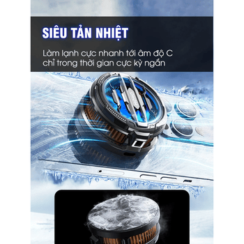 Quạt tản nhiệt điện thoại sò lạnh MEMO CX07 - Ảnh 4