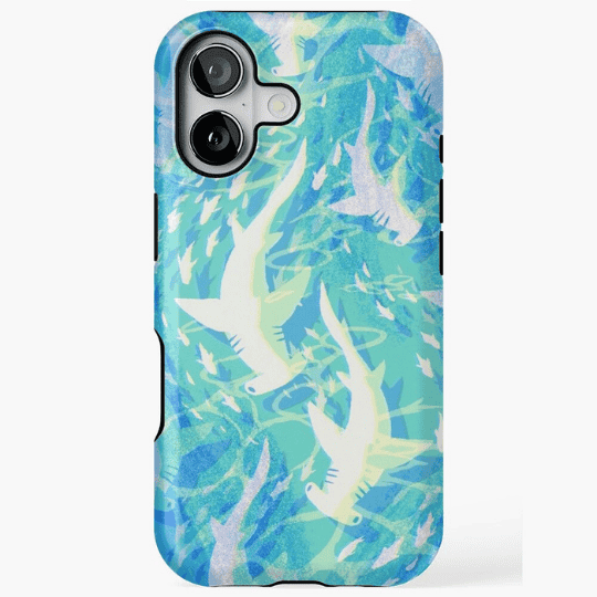 ốp lưng màu xanh dương cute