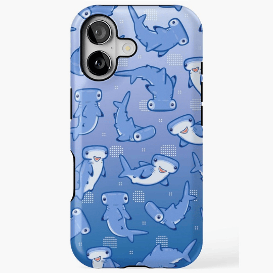 ốp lưng màu xanh dương cute