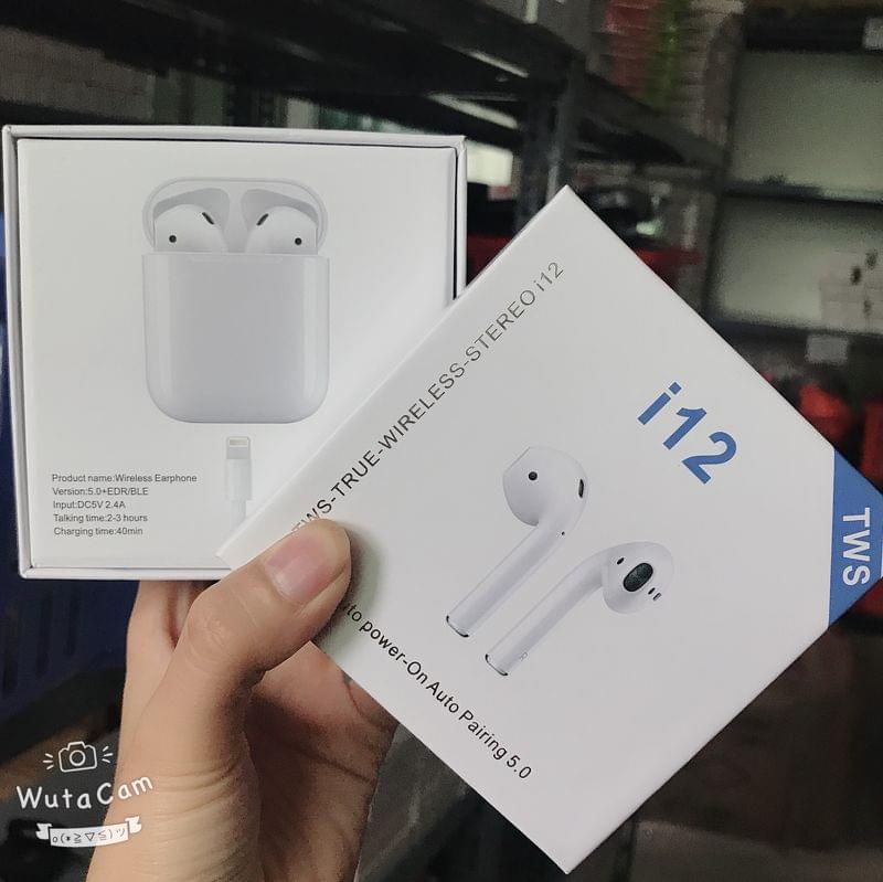 Tai nghe i12 TWS – Bluetooth không dây - Ảnh 4